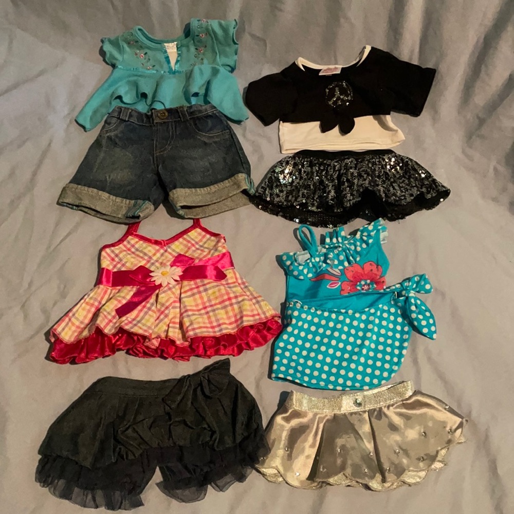 Build-a-bear Clothes Lot